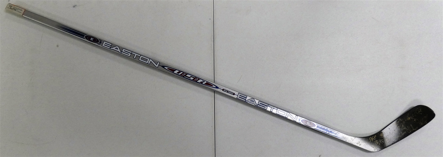 2002 Team USA Mens Hockey Team Signed Stick (22 Autos)