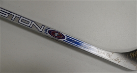 2002 Team USA Men's Hockey Team Signed Stick (22 Autos)
