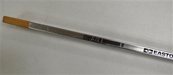 Wayne Gretzky Autographed Aluminum Easton Game Model Stick