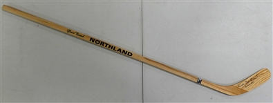 Ted Lindsay Autographed Northland Stick w/ 2 Inscriptions