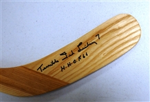 Ted Lindsay Autographed Northland Stick w/ 2 Inscriptions