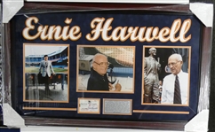 Ernie Harwells 1990 AL League Pass Framed Display (Pick Up Only)
