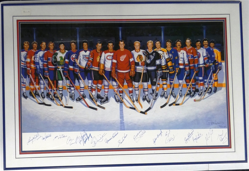 500 Goal Scorer Artist Proof Autographed by 17 (Pick up Only)