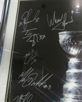 Red Wings 1997 Cup Champions Signed Framed Poster (Pick Up Only)