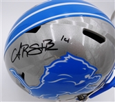 Amon-Ra St. Brown Autographed Detroit Lions Full Size Replica Helmet