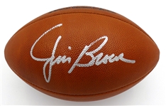 Jim Brown Autographed Official NFL Football
