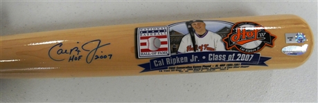 Cal Ripken, Jr. Autographed Cooperstown Bat