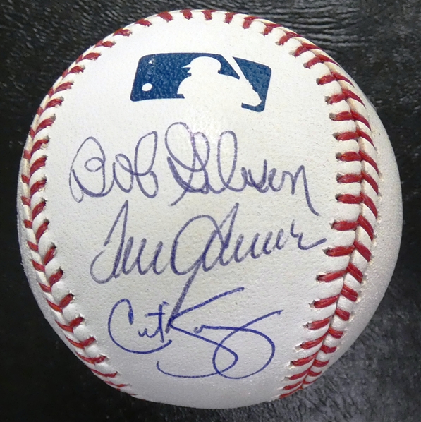 300 Win Club Autographed Baseball (7 Autos)