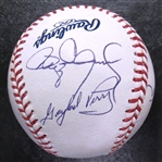 300 Win Club Autographed Baseball (7 Autos)