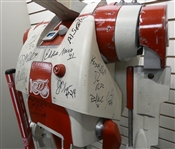 Detroit Red Wings Themed Star Wars Battle Droid Statue Signed by 13