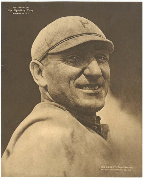 Hans Lobart 1913 Sporting News M101-2 Supplement