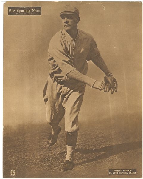 Robert Harmon 1911 Sporting News M101-2 Supplement