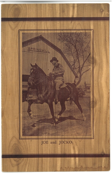 Joe Louis Spring Hill Farm Restaurant Menu