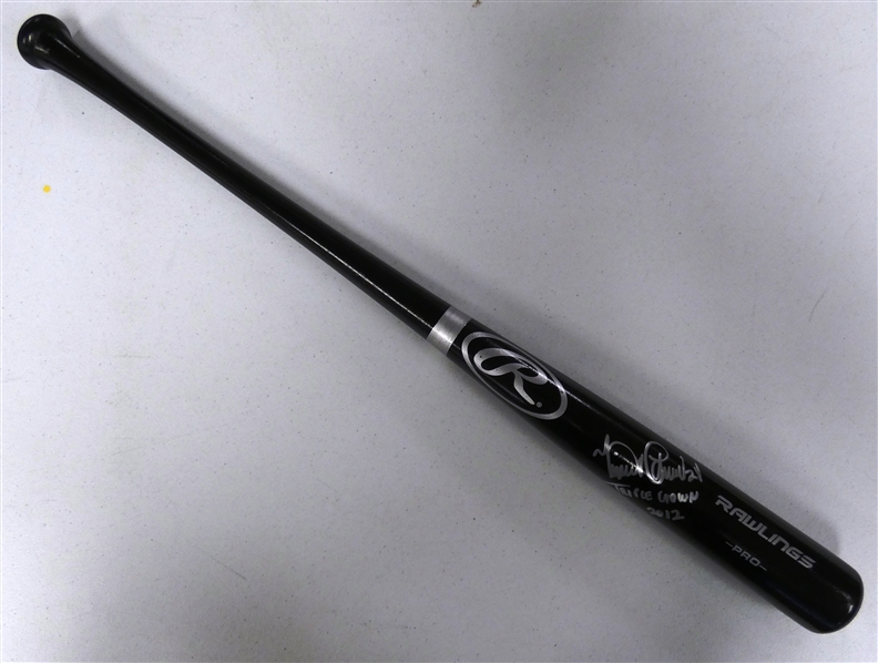 Miguel Cabrera Autographed Bat w/ Triple Crown