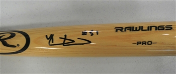 Riley Greene Autographed Bat