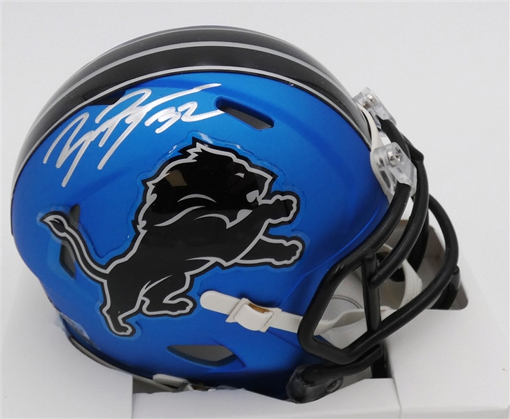Brian Branch Autographed Detroit Lions Mini Helmet