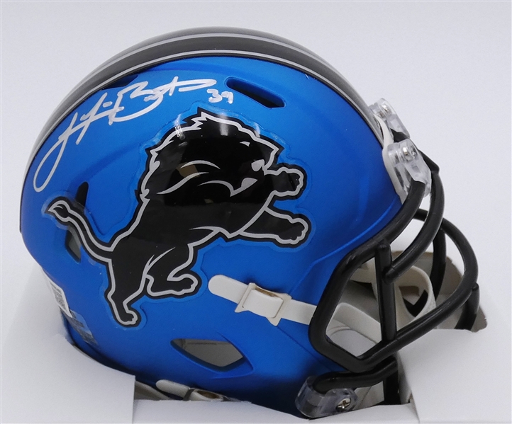 Jake Bates Autographed Detroit Lions Mini Helmet