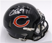Colston Loveland Autographed Chicago Bears Mini Helmet
