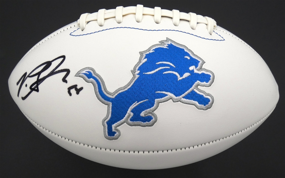 Penei Sewell Autographed Detroit Lions Football