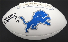 Penei Sewell Autographed Detroit Lions Football