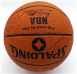 Detroit Pistons Bad Boys Team Signed Basketball