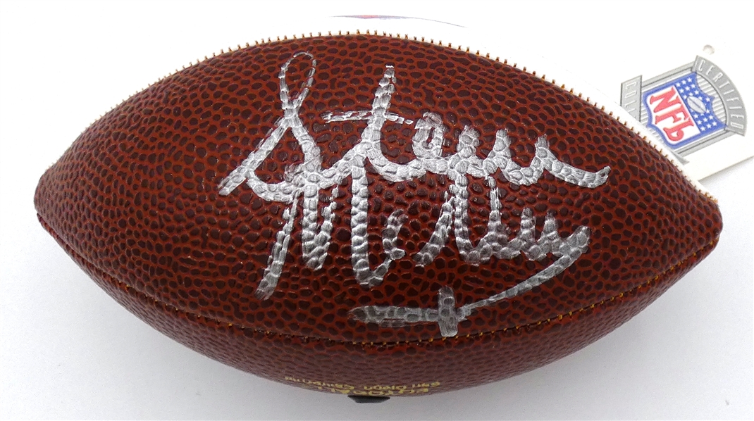Steve McNair Autographed Mini Football