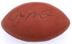 Joe Montana Autographed Football