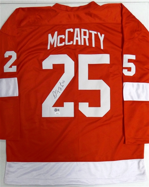 Darren McCarty Autographed Custom Jersey