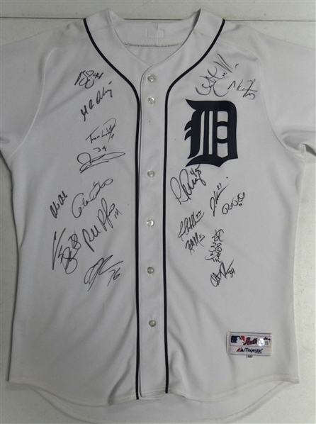 2009 Detroit Tigers Multi Signed Jersey
