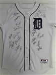 2009 Detroit Tigers Multi Signed Jersey