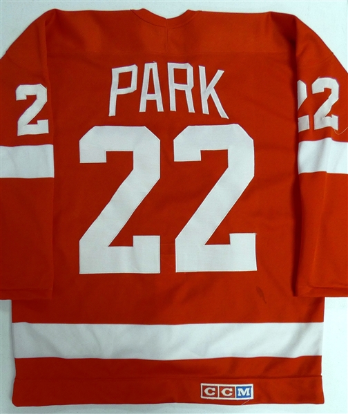 Brad Park Vintage Detroit Red Wings Authentic Jersey