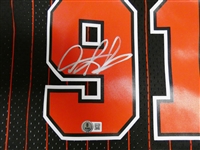 Dennis Rodman Autographed Chicago Bulls Mitchell & Ness Jersey