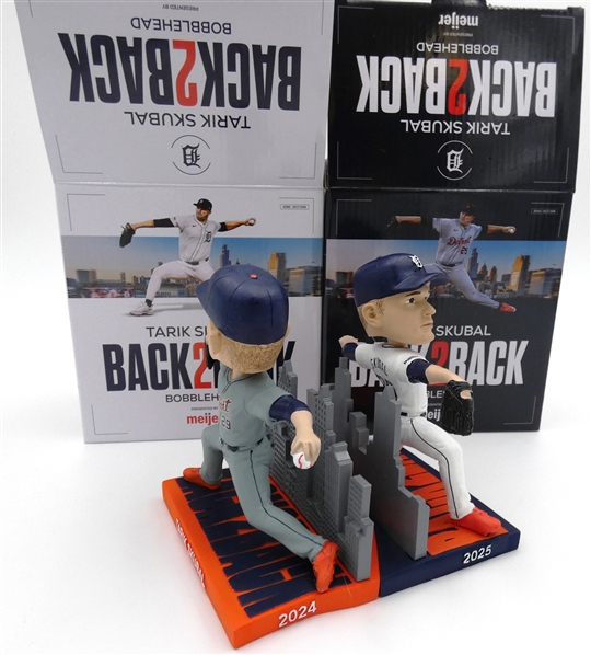 Tarik Skubal Back 2 Back Bobblehead Set