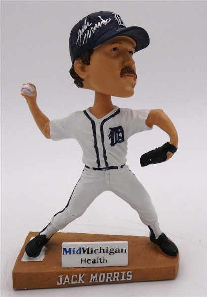 Jack Morris Autographed Bobblehead