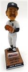 Jack Morris Autographed Fuzzy Mustache Bobblehead