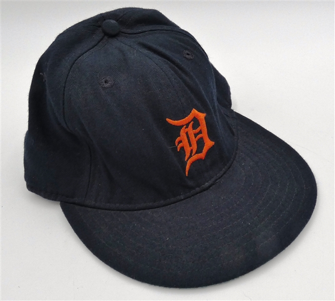 Darrell Evans Game Worn Detroit Tigers Hat