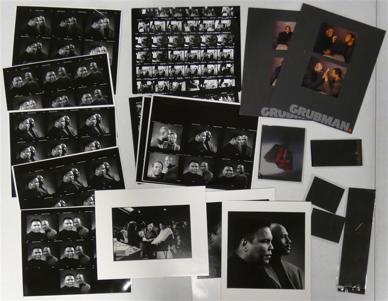 Muhammad Ali & Michael Jordan Photo Shoot Proofs