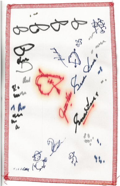 Gordie Howe Signed Sketches