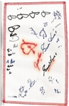 Gordie Howe Signed Sketches