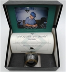 Greg Maddux Autographed Black Baseball