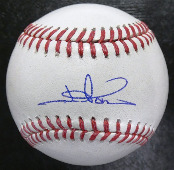 Jim Abbott Autographed Baseball