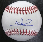 Jim Abbott Autographed Baseball