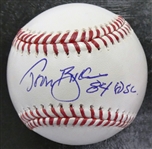 Tom Brookens Autographed Baseball w/ 84 WSC