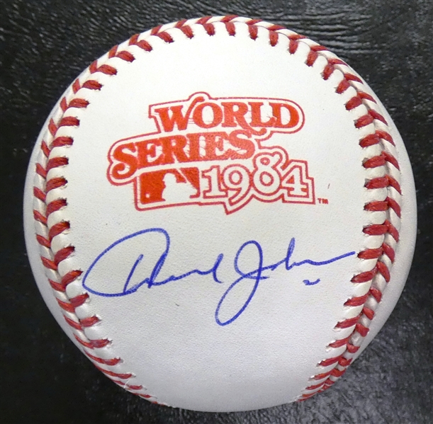 Howard Johnson Autographed 1984 World Series Baseball