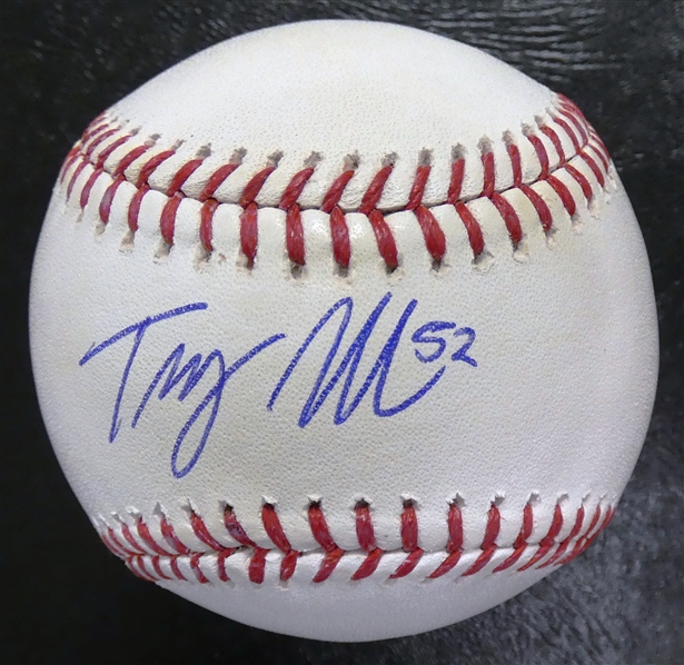 Troy Melton Autographed Baseball