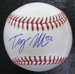 Troy Melton Autographed Baseball