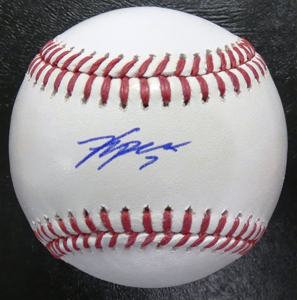 Kevin McGonigle Autographed Baseball