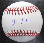 Will Vest Autographed Baseball