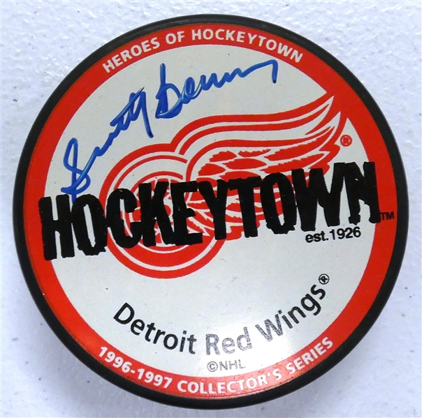 Scotty Bowman Autographed Hockeytown Puck