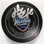 Henrik Zetterberg Autographed 2014 Winter Classic Puck